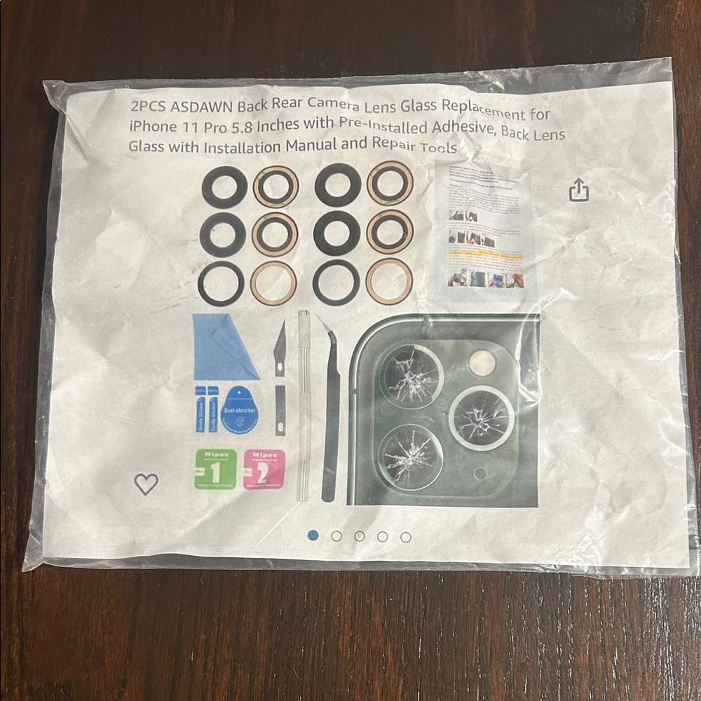 Camera Lens Glass Replacement for iPhone 11 Pro